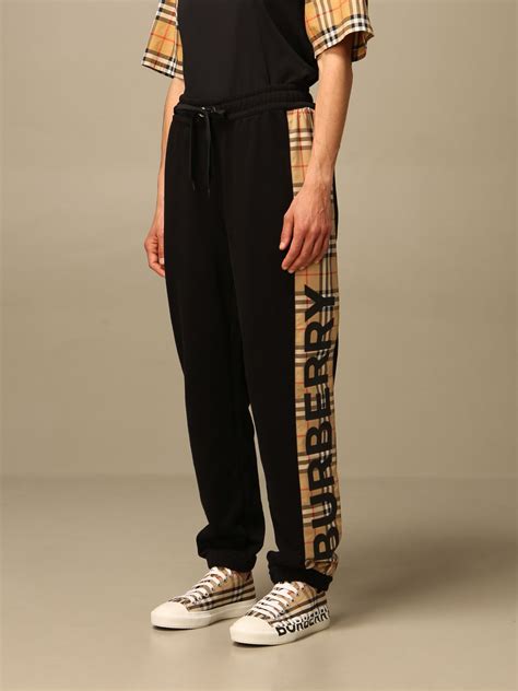 girls burberry sportswear pants drawstring waist horse logo|Burberry Check Twill Drawstring Pants .